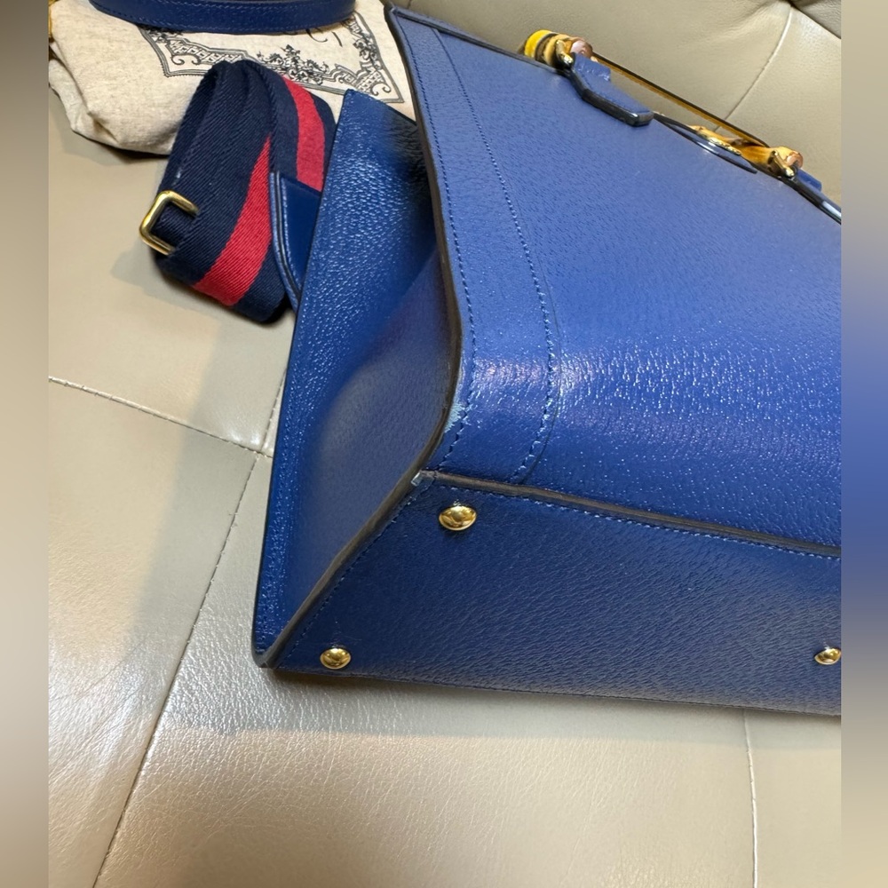 Sold ❌ GUCCI Diana Medium tote with Bamboo handles - Picture 6 of 13